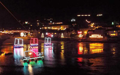 Christmas Lights in West Cornwall